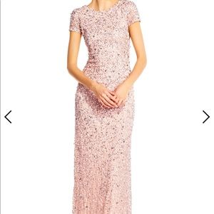 Adrianna Papell sequin dress.